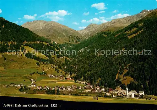 AK / Ansichtskarte Kals_Grossglockner Panorama Kals Grossglockner