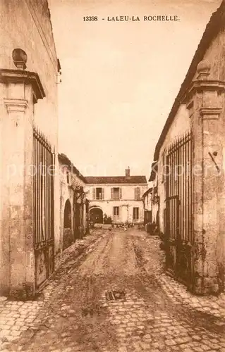 AK / Ansichtskarte Laleu_La_Rochelle Une rue du quartier 