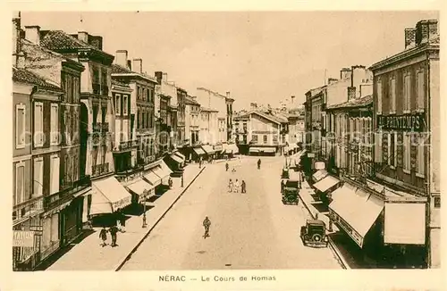 AK / Ansichtskarte Nerac Le Cours de Romas Nerac