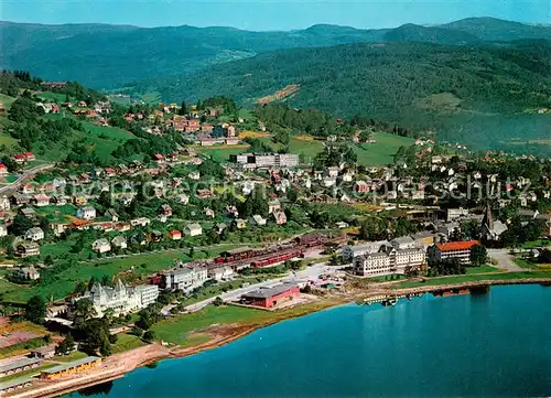 AK / Ansichtskarte Voss_Hordaland Fliegeraufnahme Voss_Hordaland