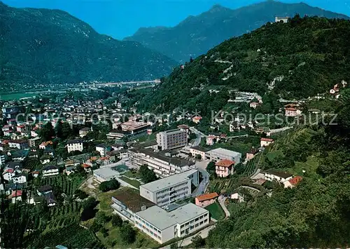 AK / Ansichtskarte Bellinzona Ospedale San Giovanni Fliegeraufnahme Bellinzona
