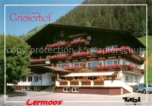 AK / Ansichtskarte Lermoos_Tirol Hotel Grieserhof Lermoos Tirol
