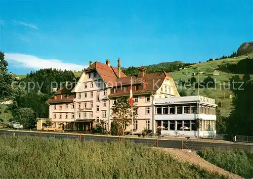 AK / Ansichtskarte Unterwasser_Toggenburg Hotel Saentis Unterwasser Toggenburg