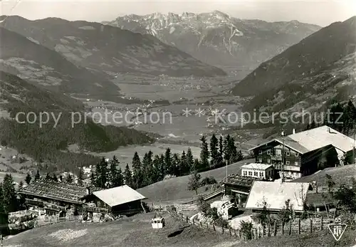 AK / Ansichtskarte Zell_Ziller_Tirol Grindl Alm Gasthof Enzian Sepp Panorama Zell_Ziller_Tirol