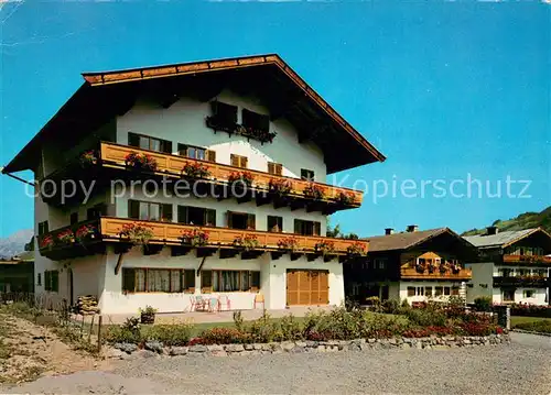AK / Ansichtskarte Kitzbuehel_Tirol Pension Toni Sailer Kitzbuehel Tirol