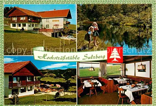 AK / Ansichtskarte Sulzberg_Vorarlberg Hochstraess Stueble Cafe und Fruehstueckspension  Sulzberg Vorarlberg