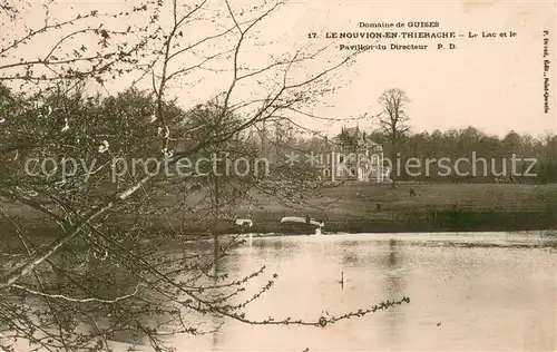 AK / Ansichtskarte Le_Nouvion en Thierache Lac et Pavillon du Directeur Le_Nouvion en Thierache