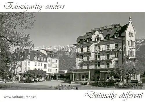 AK / Ansichtskarte Interlaken_BE Hotel Carlton Europe Interlaken_BE