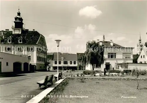 AK / Ansichtskarte Deutschlandsberg Rathausgasse Deutschlandsberg