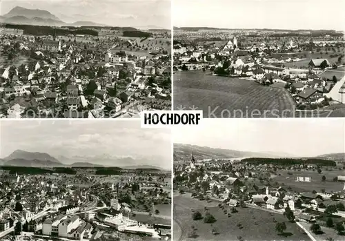 AK / Ansichtskarte Hochdorf_LU Fliegeraufnahmen Hochdorf LU