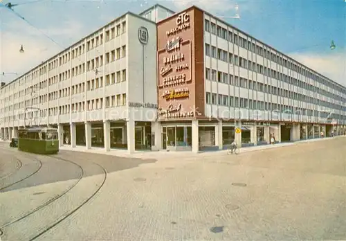 AK / Ansichtskarte Malmoe Hotel Arkaden Strassenbahn Malmoe
