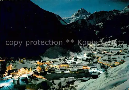 AK / Ansichtskarte Gaschurn_Vorarlberg Panorama Blickgegen Valluela Montafon Gaschurn Vorarlberg