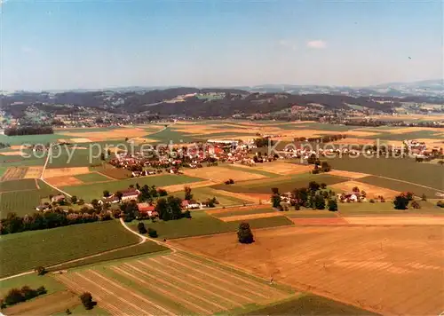 AK / Ansichtskarte Feldkirchen_Donau_Oberoesterreich Fliegeraufnahme Feldkirchen_Donau