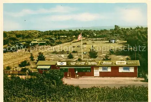 AK / Ansichtskarte Skaering Ferienhaeuser Kiosk Strand 