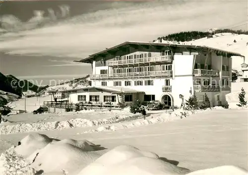 AK / Ansichtskarte Wolkenstein_Groeden Sporthotel Gran Baita im Winter Wolkenstein_Groeden