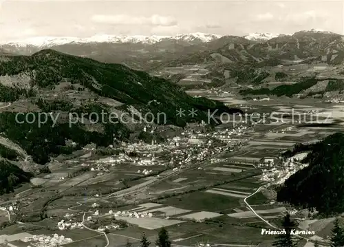 AK / Ansichtskarte Friesach_Kaernten Blick ins Tal Alpenpanorama Friesach Kaernten