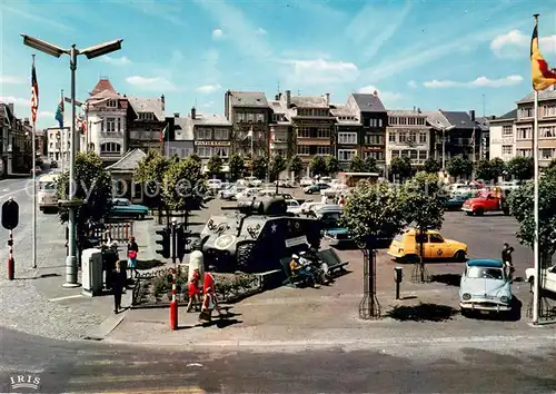 AK / Ansichtskarte Bastogne_Wallonie Place du General Mac Auliffe Bastogne_Wallonie