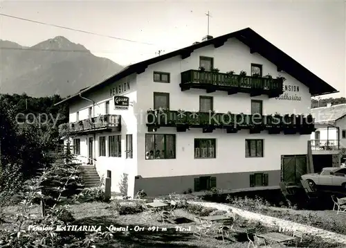 AK / Ansichtskarte oetztal_Tirol Pension Katharina oetztaler Alpen oetztal Tirol