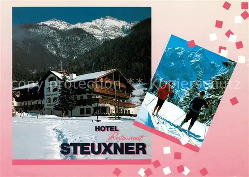 AK / Ansichtskarte Neustift_Stubaital_Tirol Hotel Restaurant Steuxner Neustift_Stubaital_Tirol