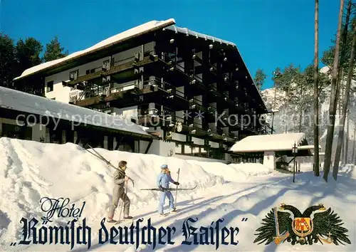 AK / Ansichtskarte Mieming_Barwies Hotel Roemisch deutscher Kaiser Mieming Barwies