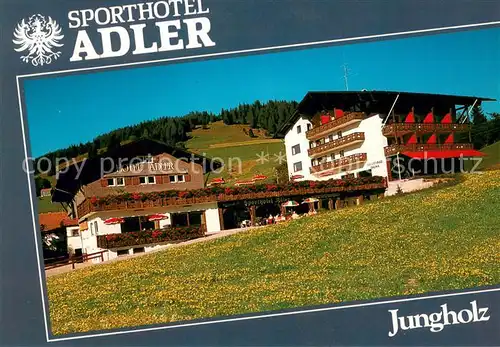 AK / Ansichtskarte Jungholz_Tirol Sporthotel Adler Jungholz Tirol