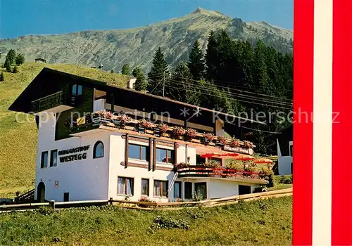 AK / Ansichtskarte Riezlern_Kleinwalsertal_Vorarlberg Berggasthof Westegg Riezlern_Kleinwalsertal