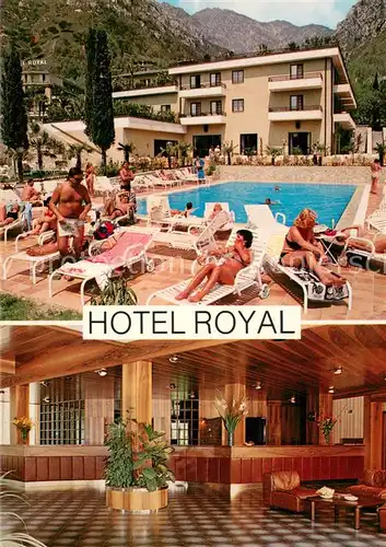 AK / Ansichtskarte Limone_sul_Garda Hotel Royal Pool Foyer Limone_sul_Garda