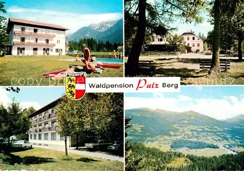 AK / Ansichtskarte Berg_Drautal Waldpension Putz Pool Panorama Kaerntnerhof Berg Drautal