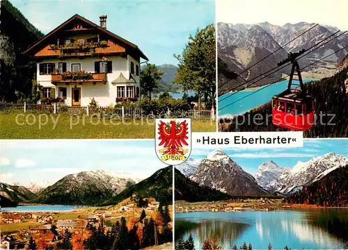 AK / Ansichtskarte Maurach_Achensee Seilbahn Seepartien Maurach Achensee