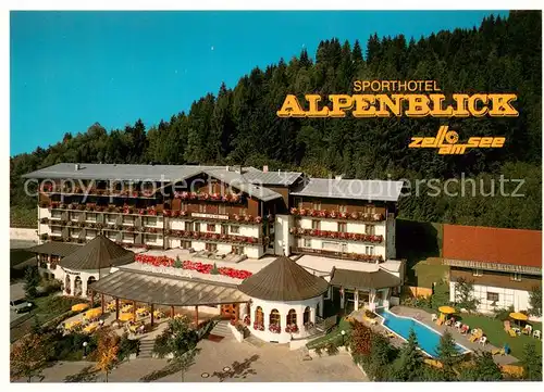 AK / Ansichtskarte Zell_See Sporthotel Alpenblick Zell_See