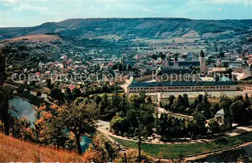 AK / Ansichtskarte Echternach Stadtpanorama mit Reichsabtei Echternach