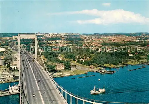 AK / Ansichtskarte Goeteborg aelsborgsbron Bruecke Goeteborg