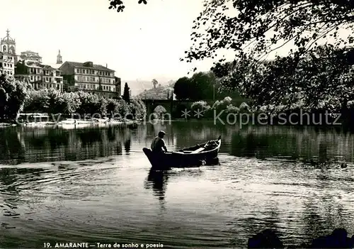 AK / Ansichtskarte Amarante Terra de sonho e poesia Partie am Tamega Amarante