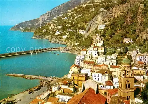 AK / Ansichtskarte Amalfi Panorama dall alto Amalfi
