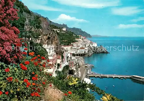 AK / Ansichtskarte Amalfi Kuestenpanorama Amalfi