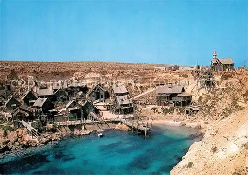 AK / Ansichtskarte Malta Achor Bay Popeye Village Malta