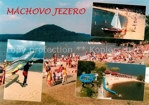 AK / Ansichtskarte Machovo_Jezero Str?nde Machovo Jezero