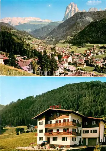 AK / Ansichtskarte St_Ulrich_Groeden_Tirol Hotel Garni Toni Panorama St_Ulrich_Groeden_Tirol