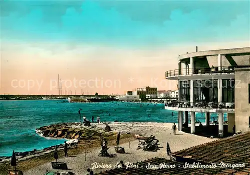 AK / Ansichtskarte San_Remo Stabilimento Morgana San_Remo