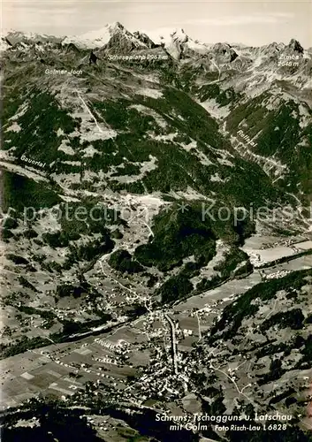 AK / Ansichtskarte Schruns_Tschagguns mit Golm 