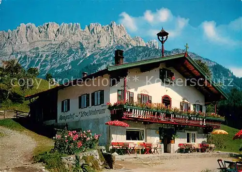 AK / Ansichtskarte Ellmau_Tirol Alpengasthof Wochenbrunn Ellmau Tirol