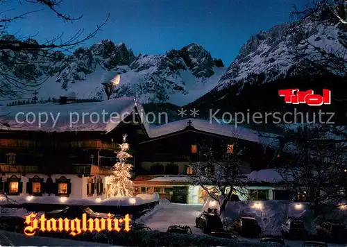 AK / Ansichtskarte Going_Wilden_Kaiser_Tirol Gasthof Stanglwirt Going_Wilden_Kaiser_Tirol