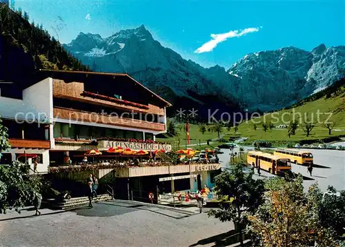 AK / Ansichtskarte Hinterriss_Tirol Alpengasthof Eng am Gr Ahornboden Hinterriss Tirol