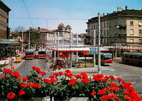AK / Ansichtskarte Winterthur_ZH Bahnhofplatz Winterthur ZH