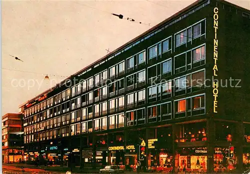 AK / Ansichtskarte Lausanne_VD Continental Hotel Lausanne Place de la Gare Lausanne VD