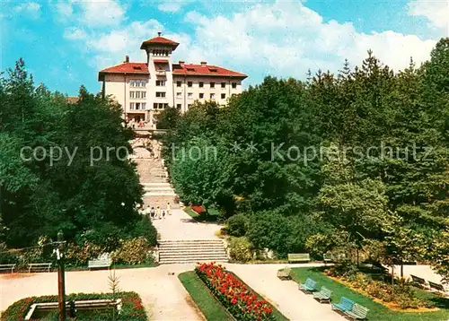 AK / Ansichtskarte Velingrad Schloss der Gewerkschaften Park Velingrad
