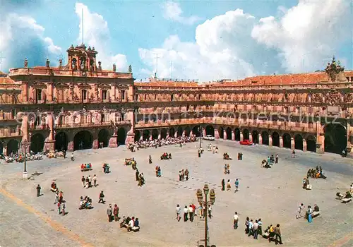 AK / Ansichtskarte Salamanca_Castilla_y_Leon Plaza Mayor Salamanca_Castilla_y_Leon