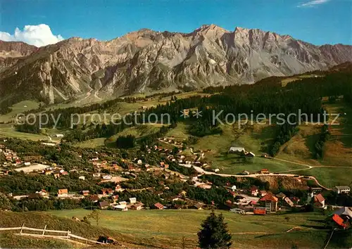 AK / Ansichtskarte Soerenberg_LU Panorama mit Blick zum Brienzer Rothorn Emmentaler Alpen Soerenberg LU