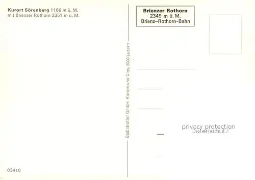 AK / Ansichtskarte Soerenberg_LU Panorama mit Blick zum Brienzer Rothorn Emmentaler Alpen Soerenberg LU