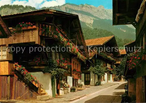 AK / Ansichtskarte Brienz_BE Chalets Alpen Brienz_BE